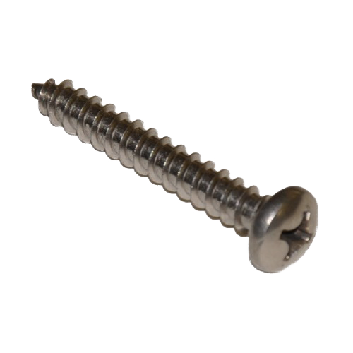 6N100TXPS #6 X 1 PHILLIPS DRIVE PAN HEAD TAPPING SCREW SS