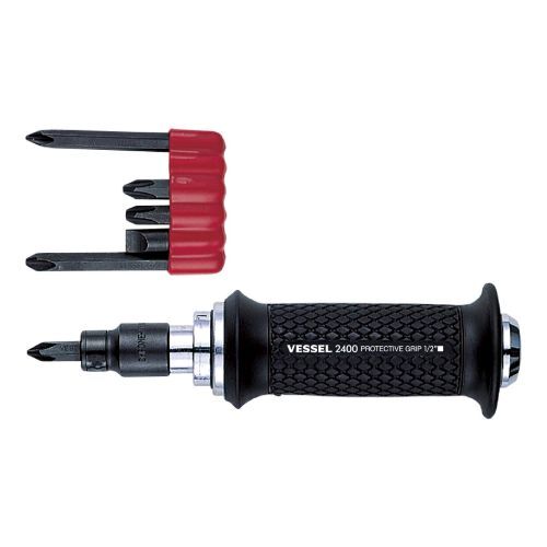 VESID240001 MANUAL IMPACT DRIVER WITH CUSHION GRIP HANDLE 5/16" HEX & 1/2" SQ DRIVE SET