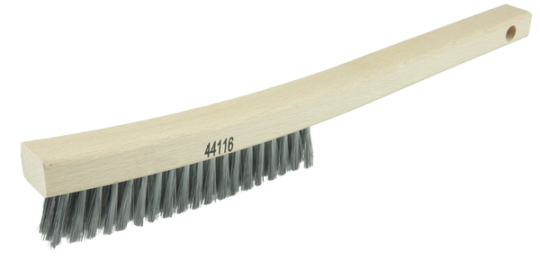 WEI44116 3 X 19 ROWS PLATER'S BRUSH .006 STEEL FILL