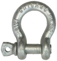 5/16&quot; SCREW PIN ANCHOR SHACKLE DOMESTIC HDG