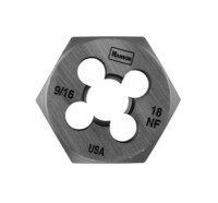 9/16-18 HEX RETHREADING DIE CARBON STEEL