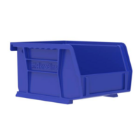 7 3/8&quot; X 4 1/8&quot; X 3&quot; AKRO BIN BLUE