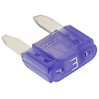 3 AMP PURPLE MINI BLADE FUSE 5/PK