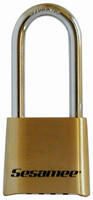 CCLK436 K436 SESAMEE BRASS KEYLESS PADLOCK