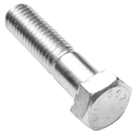 .8C16HCSZ/FT M8-1.25 X 16 UNC HEX CAP SCREW GRADE 8.8 FULL THREAD ZINC PLATED