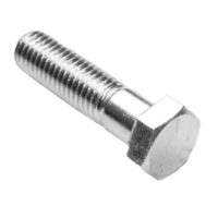 1-8 X 10 HEX CAP SCREW GRADE 5 ZINC PLATED