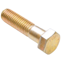 1-8 X 10 HEX CAP SCREW GRADE 8 YELLOW ZINC PLATED