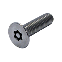 10-24 X 1 1/2 FLAT HEAD TORX CAP SCREW TAMPER PROOF SS