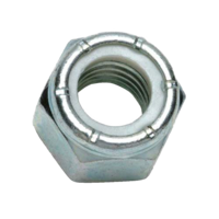 .16CNNE1Z M16-2.0 UNC NYLON INSERT LOCK NUT CLASS 10 ZINC PLATED