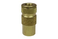 1/4&quot; BODY X 1/4&quot; FPT BRASS ARO COUPLER