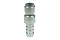 3/8&quot; BODY X 3/8&quot; BARB STEEL PLATED AUTOMOTIVE CONNECTOR