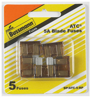 5 AMP TAN ATC BLADE FUSE 5/PK