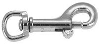 1/2&quot; SWIVEL ROUND EYE BOLT SNAP ZINC PLATED