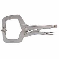 CRESCENT LOCKING &quot;C&quot; CLAMP WITH SWIVEL PADS 11&quot;