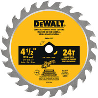 4 1/2&quot; 24T TCT SAW BLADE