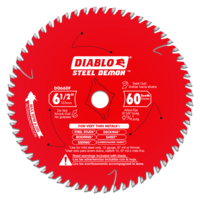 6 1/2&quot; X 60 TOOTH STEEL DEMON SAW BLADE