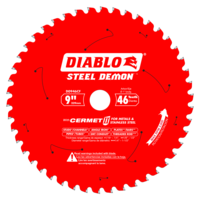 9&quot; X 46 TOOTH STEEL DEMON CERMET II SAW BLADE