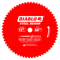 12&quot; X 60 TOOTH STEEL DEMON CERMET II SAW BLADE