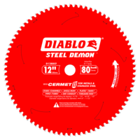 12&quot; X 80 TOOTH STEEL DEMON CERMET II SAW BLADE