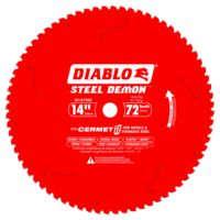 14&quot; X 72 TOOTH STEEL DEMON CERMET II SAW BLADE