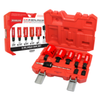 9PC GENERAL PURPOSE BI-METAL HOLE SAW SET