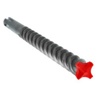 7/8" X 8" X 13" REBAR DEMON SDS-MAX 4-CUTTER FULL CARBIDE HEAD HAMMER DRILL BIT