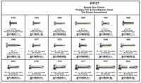 DIS8127 425PC PHILLIPS & HEX WASHER HEAD TEK SCREW 18 PART ASSORTMENT