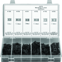 210PC &quot;U&quot; NUT 6 PART ASSORTMENT