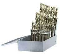 29PC COBALT DRILL BIT SET 1/16 - 1/2 BY 64THS USA