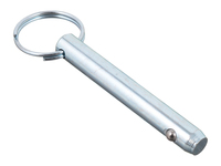 1/4 X 2 COTTERLESS HITCH (DETENT) PIN ZINC PLATED