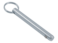 1/2 X 3 COTTERLESS HITCH (DETENT) PIN ZINC PLATED