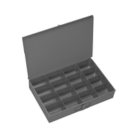 16 OPENING LARGE STEEL COMPARTMENT BOX