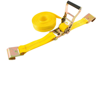 2&quot; X 27&#39; 10,000LB RATCHET STRAP WITH FLAT HOOKS NON-PRINTED WEBBING / MEDIUM HANDLE