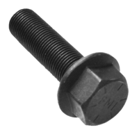 1/4-28 X 1/2 WHIZ-LOCK FLANGE BOLT ZINC PLATED