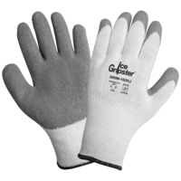 ICE GRIPSTER&#174;, 10 GA SEAM FREE SOFT BRUSHED ACRYLIC, ETCHED RUBBER GLOVE MEDIUM