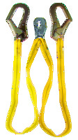 GUARDIAN NON-SHOCK ABSORBING 2 LEG LANYARD W/PELICAN HOOKS