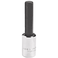 3/8 DRIVE SOCKET HEX BIT - 1/4