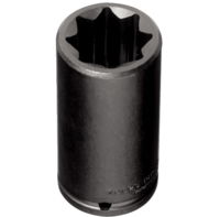 1/2 DRIVE DEEP IMPACT SOCKET 7/8 - 8 POINT