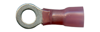 8 AWG 5/16 STUD PINK SEALED CRIMP RING TERMINAL