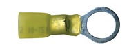 12-10 AWG 3/8 STUD YELLOW SEALED CRIMP RING TERMINAL