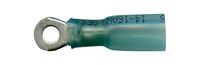 16-14 AWG #6 STUD BLUE SEALED CRIMP RING TERMINAL