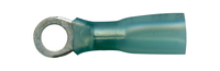 16-14 AWG #10 STUD BLUE SEALED CRIMP RING TERMINAL
