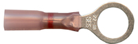 22-18 AWG 5/16 STUD RED SEALED CRIMP RING TERMINAL