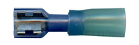 16-14 AWG .250 FEMALE BLUE FULLY INSULATED CRIMP SLIP-ON CONNECTOR