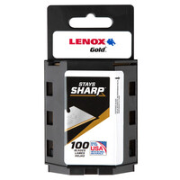 100PK LENOX GOLD UTILITY KNIFE BLADES