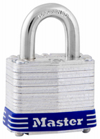 LAMINATED STEEL PADLOCK 4 PIN TUMBLER