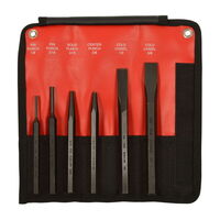 8PC PUNCH &amp; CHISEL SET