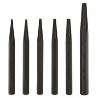 6PC SOLID PUNCH SET 3/32 - 5/16