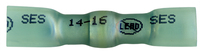 16-14 AWG BLUE CRIMP SOLDER &amp; HEAT SHRINK BUTT CONNECTOR