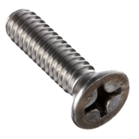 6C50MXFS 6-32 X 1/2 PHILLIPS FLAT HEAD MACHINE SCREW SS